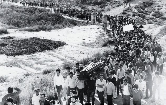 Plano hipotético de ubicación de la almunia Al-Sumahidiyya a levante de la ciudad de Almería, según Julio Navarro y Lorenzo Cara.